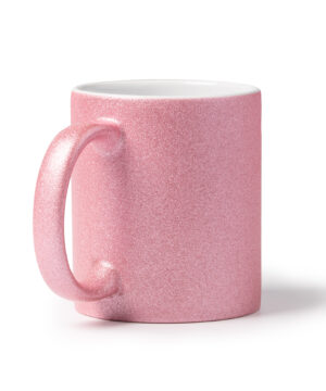 ceramic coffee mug with handle isolated