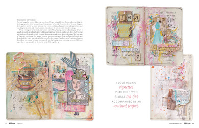 Art Journaling Winter 2018 — Digital Only