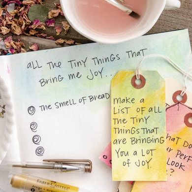 Reflecting Inward Journaling Prompt Tags