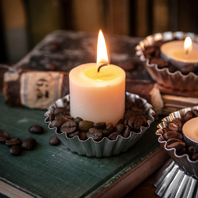 A Caffeinated Candle Collection Project