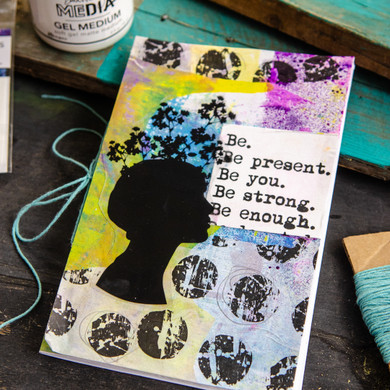 Simply Transparent Art Journal Project