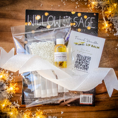 Willow and Sage French Vanilla Lip Balm Kit