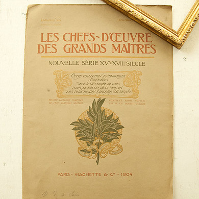 French Flea Market Double-Sided Poster (Gala Peter)