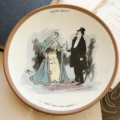 Enfin Seuls! Decorative Plate