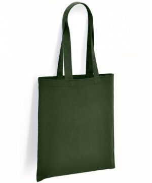 Green Organic Cotton Tote Bag