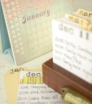 Daily Calendar Journal Project