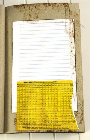 Ephemera Evidence Journal Project by Sarah Meehan