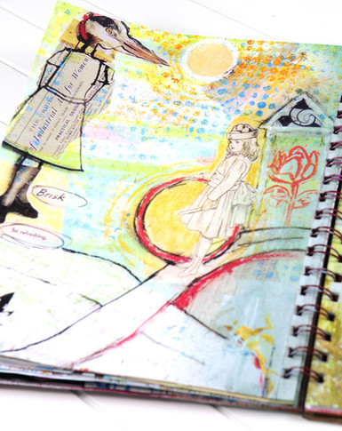 Art Journaling Inspiration Project